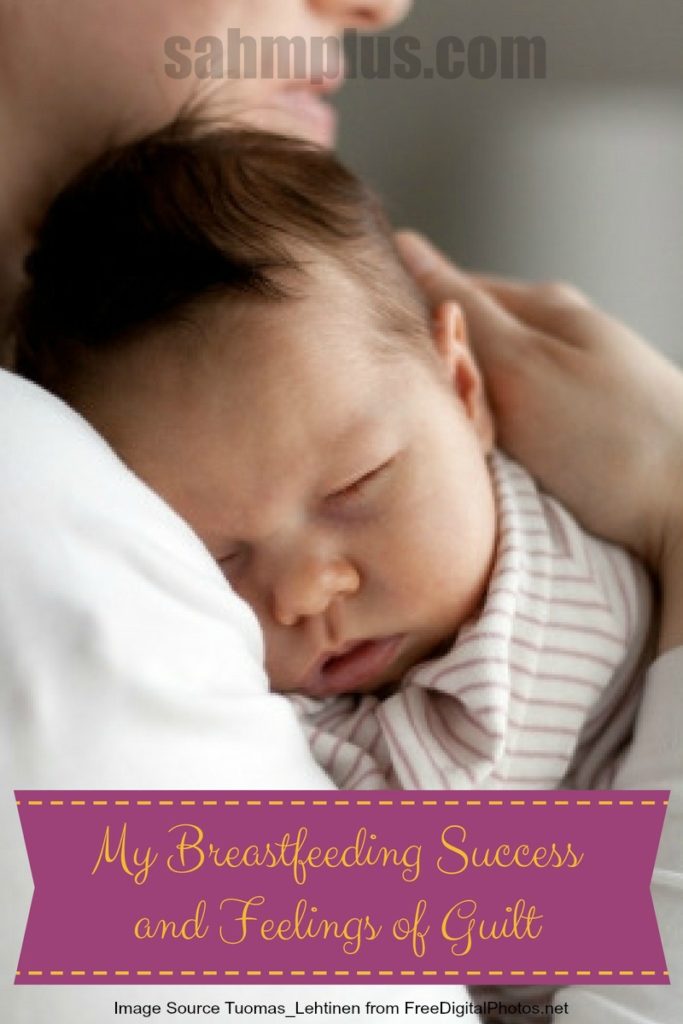 breastfeeding success guilt
