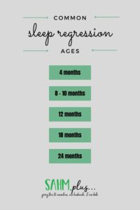 Sleep Regression Ages: What's Common? | SAHM, plus...