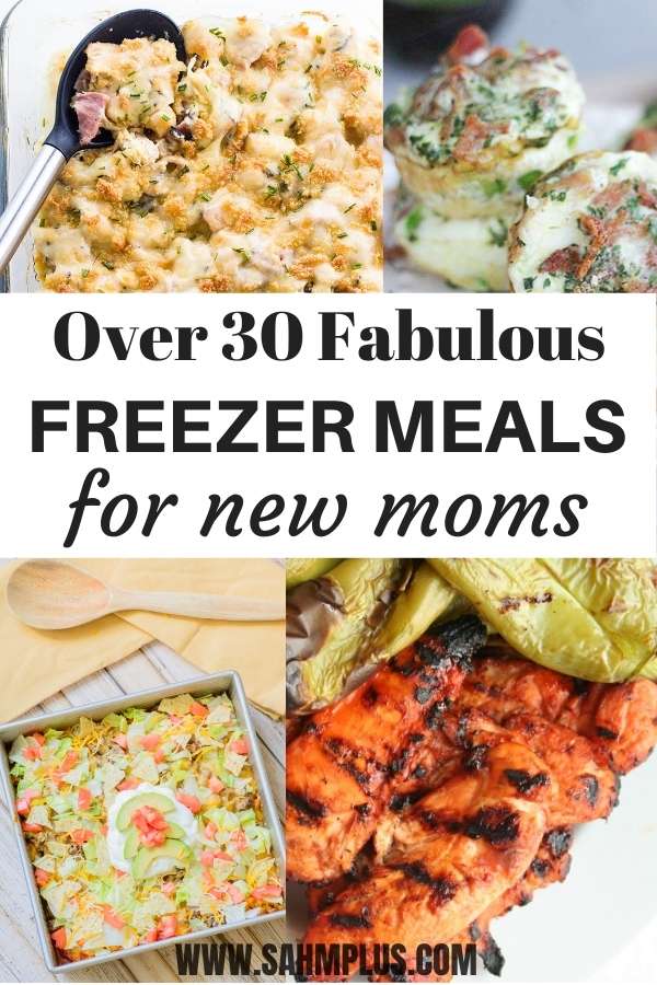More than 30 freezer meals to make while pregnant, before baby arrives