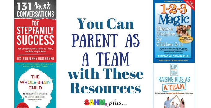 Would you like to learn how to parent as a team? Check out these parenting teamwork resources to help you work together better